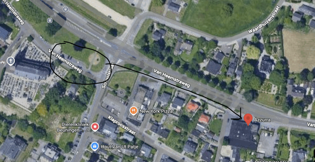 Sauna Azzurra Beuningen parkeren